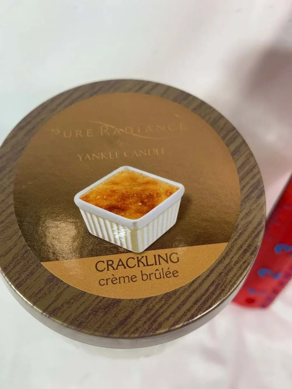 Yankee Candle Pure Radiance Crackling Crème Brûlée READ